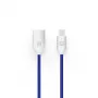Evelatus Micro-USB laidas EDC04 mėlynas 1m