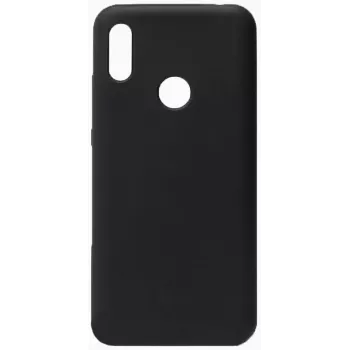 Evelatus Nano Silicone Case, skirtas Huawei Y6 2019 - Soft Touch TPU juoda