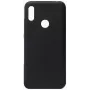 Evelatus Nano Silicone Case, skirtas Huawei Y6 2019 - Soft Touch TPU juoda