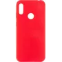 EVELATUS Huawei Y6 2019 Soft Touch Silikoninis Dėklas Raudonas