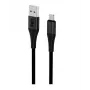 iLike įkrovimo laidas MicroUSB ICM01 juodas