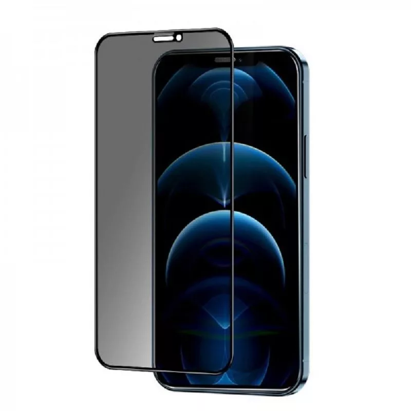 Evelatus Apple iPhone 12 Pro Max Privacy 2.5D Silk Full Cover Japan Glue Anti-Static Screen Protector