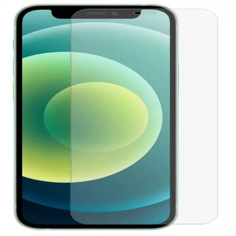 Evelatus Apple iPhone 12 mini 5.4 inch matinis 2.5D Silk Cover Japan Glue stiklinis antistatinis ekrano apsauginis stikliukas