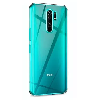 Evelatus Xiaomi Redmi 9 skaidrus silikoninis dėklas 1,5 mm TPU permatomas