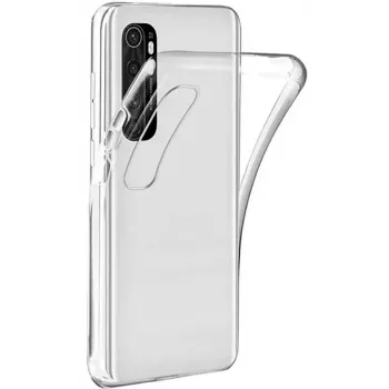 EVELATUS Xiaomi Mi Note 10 Lite skaidrus silikoninis dėklas 1,5 mm TPU permatomas