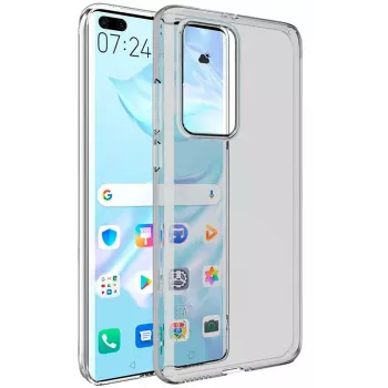 Evelatus Huawei P40 Pro skaidrus silikoninis dėklas 1,5 mm TPU permatomas