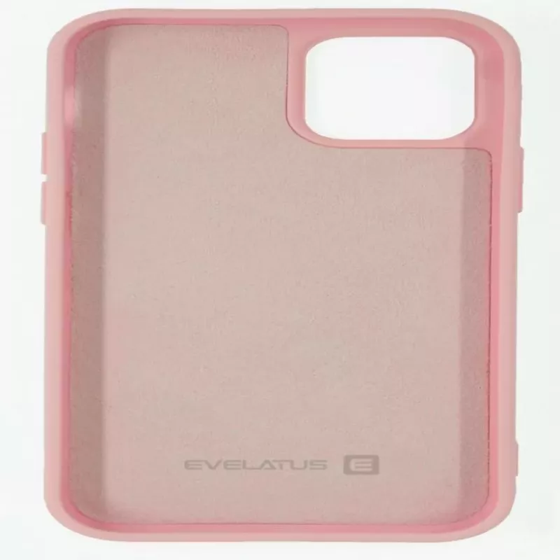 Evelatus Apple iPhone 12/12 Pro Nano Silicone Case Soft Touch TPU Beige