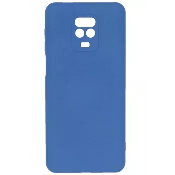 Evelatus Nano Silicone Case Soft Touch TPU, skirtas Xiaomi Redmi Note 9 - mėlyna