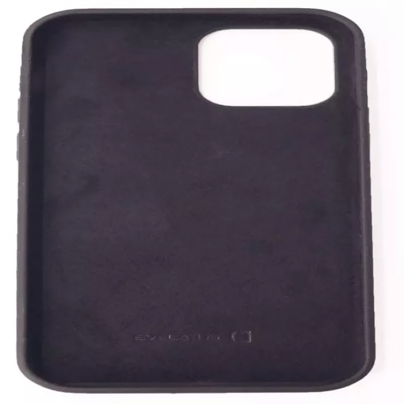 EVELATUS Apple iPhone 12/12 Pro Premium Soft Touch Silicone Case Black