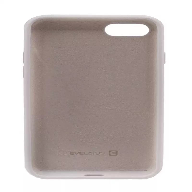 Evelatus Apple iPhone 7/8/SE2020/SE2022 Premium Soft Touch Silicone Case White