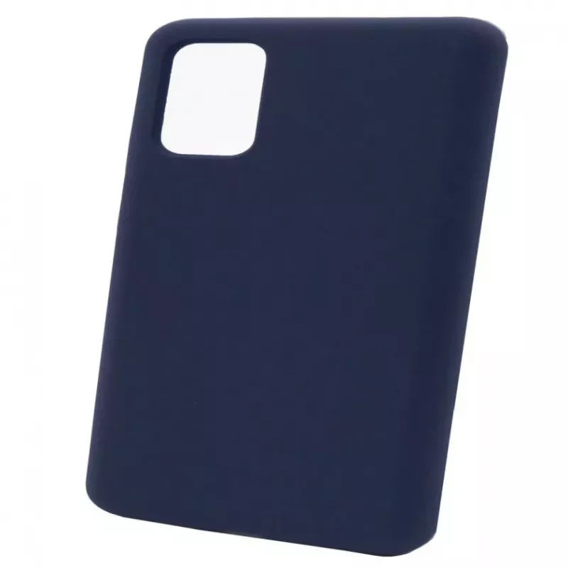 Evelatus Samsung Galaxy Note 20 Premium Soft Touch Silicone Case Midnight Blue