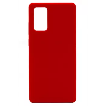 Evelatus Samsung Galaxy Note 20 Premium Soft Touch Silicone Case Red
