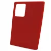 Evelatus Premium Soft Touch Silicone Case, skirta Samsung Galaxy Note 20 Ultra – raudona