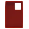 Evelatus Premium Soft Touch Silicone Case, skirta Samsung Galaxy Note 20 Ultra – raudona