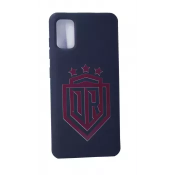 Evelatus Samsung Galaxy A41 Soft Touch Silicone Case DR Logo N1 Red Black