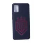 Evelatus Samsung Galaxy A41 Soft Touch Silicone Case DR Logo N1 Red Black