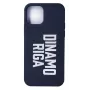 Evelatus iPhone 12 Pro Soft Touch Silicone Case DR Logo N2 White Black