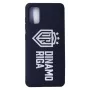 Evelatus Samsung Galaxy A41 Soft Touch Silicone Case DR Logo N3 White Black
