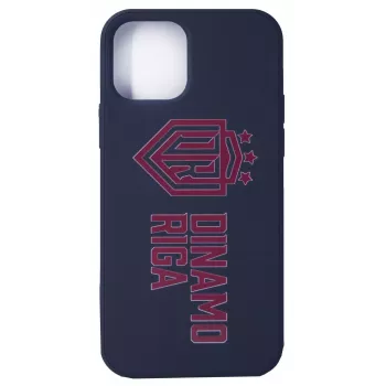 Evelatus iPhone 12 Pro Soft Touch Silicone Case DR Logo N3 Red Black