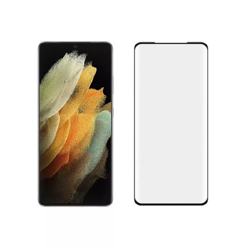 Evelatus Samsung Galaxy S21 Ultra 3D Full Cover Japan Glue Glass Anti-Static Screen Protector