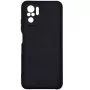Evelatus Nano Silicone Case Soft Touch TPU for Xiaomi Redmi Note 10S / Poco M5s Black