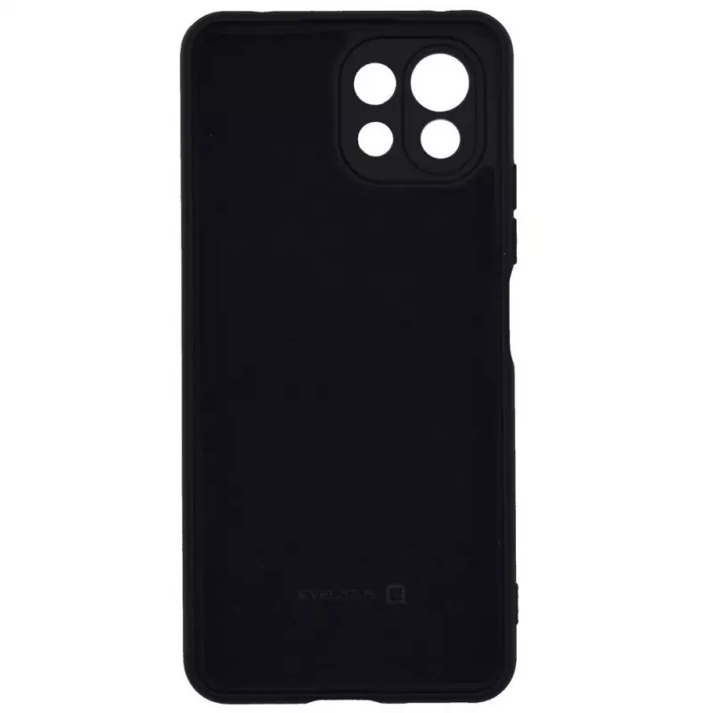 Evelatus Xiaomi Mi 11 Lite / 11 Lite 5G / 11 Lite 5G NE Nano Silicone Case Soft Touch TPU Black