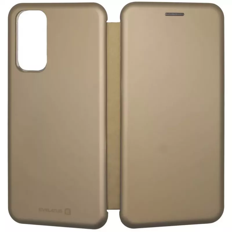 Evelatus Samsung Galaxy A72 Book Case Gold
