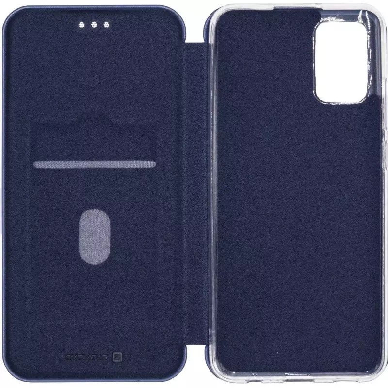 Evelatus Book Case, skirtas Xiaomi Redmi 9T, Redmi Note 9 4G, Poco M3 - Midnight Blue