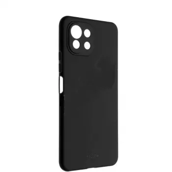 Evelatus Nano Silicone Case Soft Touch TPU, skirtas Xiaomi Mi 11 Lite / 11 Lite 5G / 11 Lite 5G NE - juoda