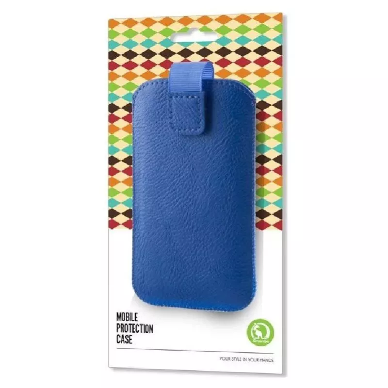 GreenGo Samsung Galaxy Note 2 Mono XXXXL Flip Case Blue