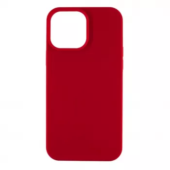 Evelatus Apple iPhone 13 Pro Max Premium Soft Touch Silicone Case Chinese Red