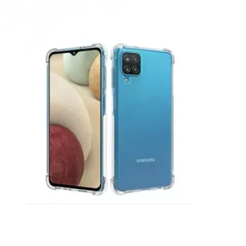 Evelatus Samsung Galaxy A22 5G Military Shockproof Silicone Case TPU Transparent