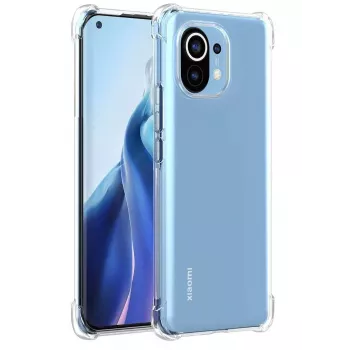Evelatus Xiaomi Mi 11 Military Shockproof Silicone Case TPU Transparent