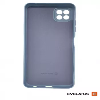 Evelatus Premium Soft Touch Silicone Case for Samsung Galaxy A22 5G - Grey