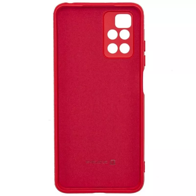 Evelatus Xiaomi Redmi 10 Nano Silicone Case Soft Touch TPU Red