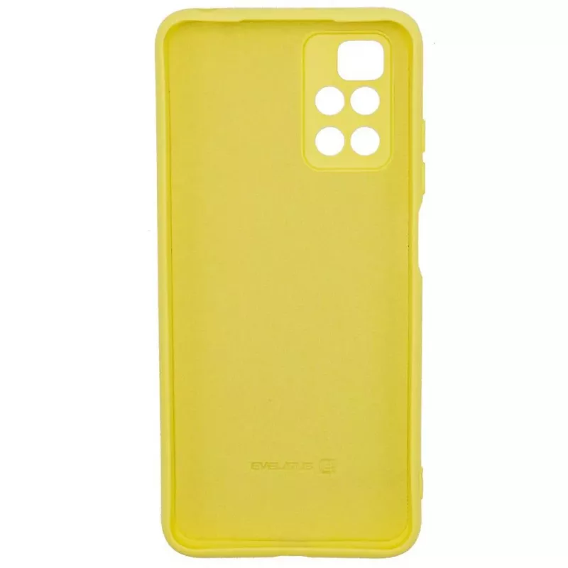 Evelatus Nano Silicone Case Soft Touch TPU, skirtas Xiaomi Redmi 10 - geltona