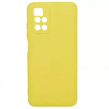 Evelatus Nano Silicone Case Soft Touch TPU, skirtas Xiaomi Redmi 10 - geltona