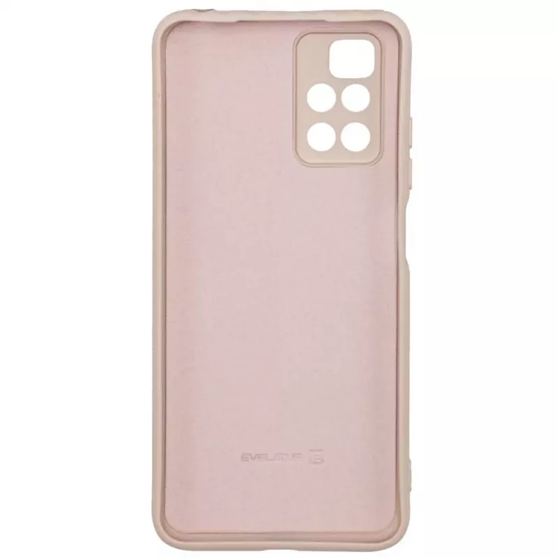 Evelatus Nano Silicone Case Soft Touch TPU, skirta Xiaomi Redmi 10, smėlio spalvos