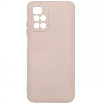 Evelatus Nano Silicone Case Soft Touch TPU, skirta Xiaomi Redmi 10, smėlio spalvos