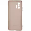 Evelatus Nano Silicone Case Soft Touch TPU, skirtas Xiaomi 11T / 11T Pro - Smėlio spalvos