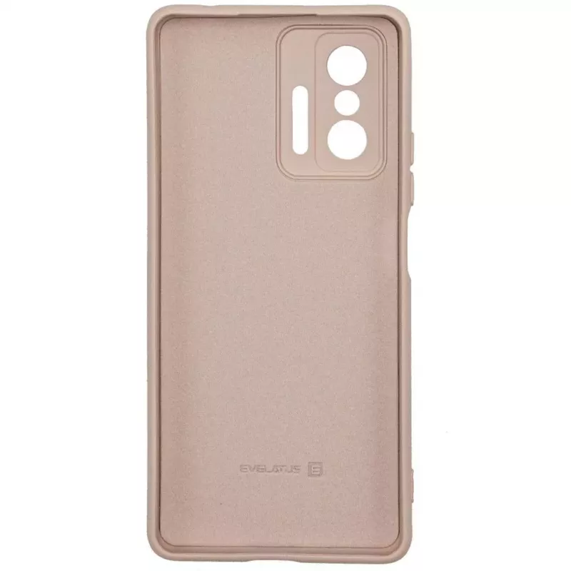 Evelatus Nano Silicone Case Soft Touch TPU, skirtas Xiaomi 11T / 11T Pro - Smėlio spalvos
