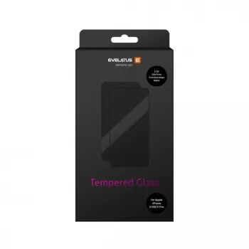 Evelatus Apple iPhone X/XS/11 Pro Matte 2.5D Silk Cover Japan Glue Glass Anti-Static Screen Protector