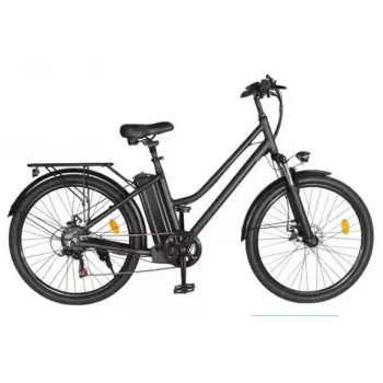 iLike BK1BL Electric Bike 36V 10Ah 26 inch 350W 25km/h IP54 Black
