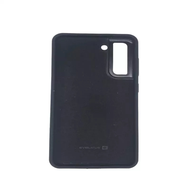 Evelatus Samsung Galaxy S21 FE Premium Soft Touch Silicone Case Black