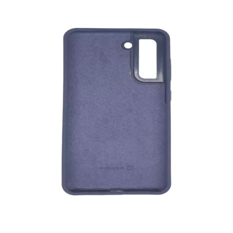 Evelatus Samsung Galaxy S21 FE Premium Soft Touch Silicone Case Navy Blue
