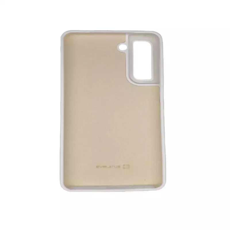 Evelatus Samsung Galaxy S21 FE Premium Soft Touch Silicone Case White