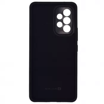 Evelatus Samsung Galaxy A73 5G Premium Soft Touch Silicone Case Black
