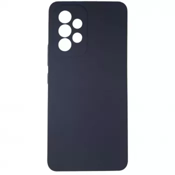 Evelatus Samsung Galaxy A73 5G Premium Soft Touch Silicone Case Navy Blue