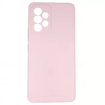 Evelatus Samsung Galaxy A73 5G Premium Soft Touch Silicone Case Pink Sand