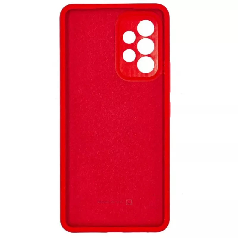 Evelatus Samsung Galaxy A53 5G Premium Soft Touch Silicone Case Chinese Red